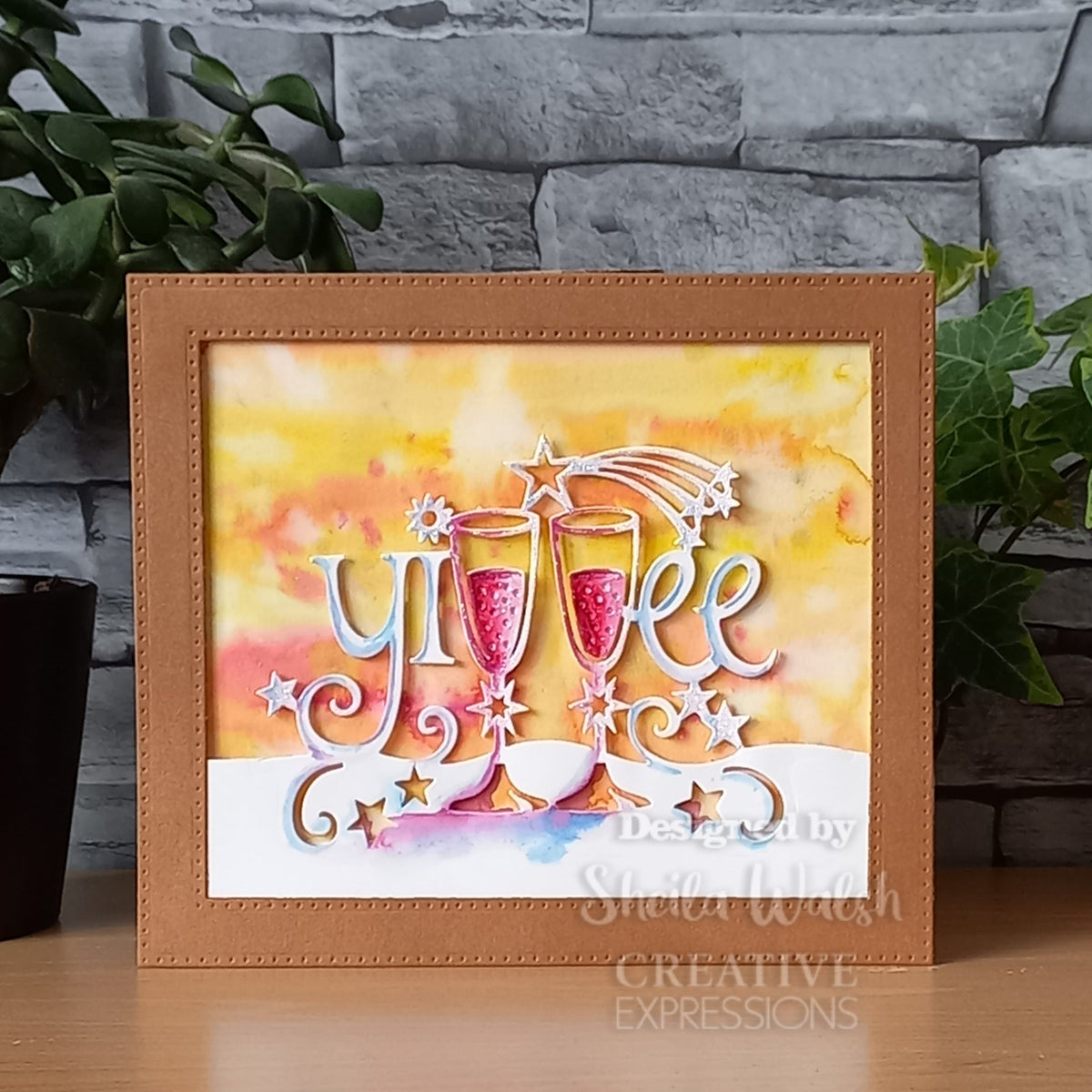 Creative Expressions Paper Cuts Yippee Edger Craft Die-2