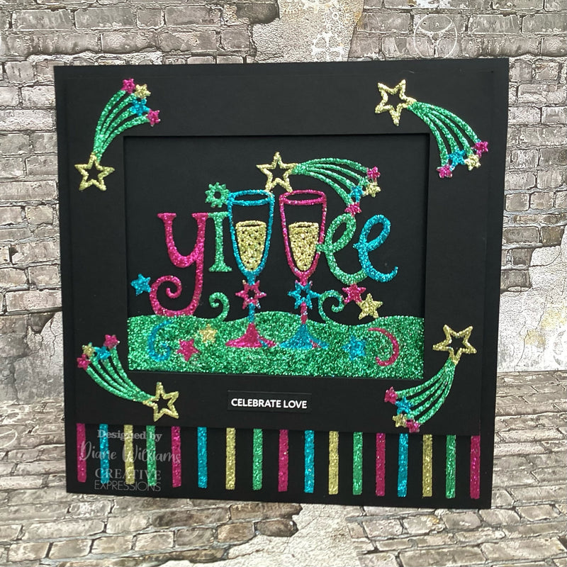 Creative Expressions Paper Cuts Yippee Edger Craft Die-4