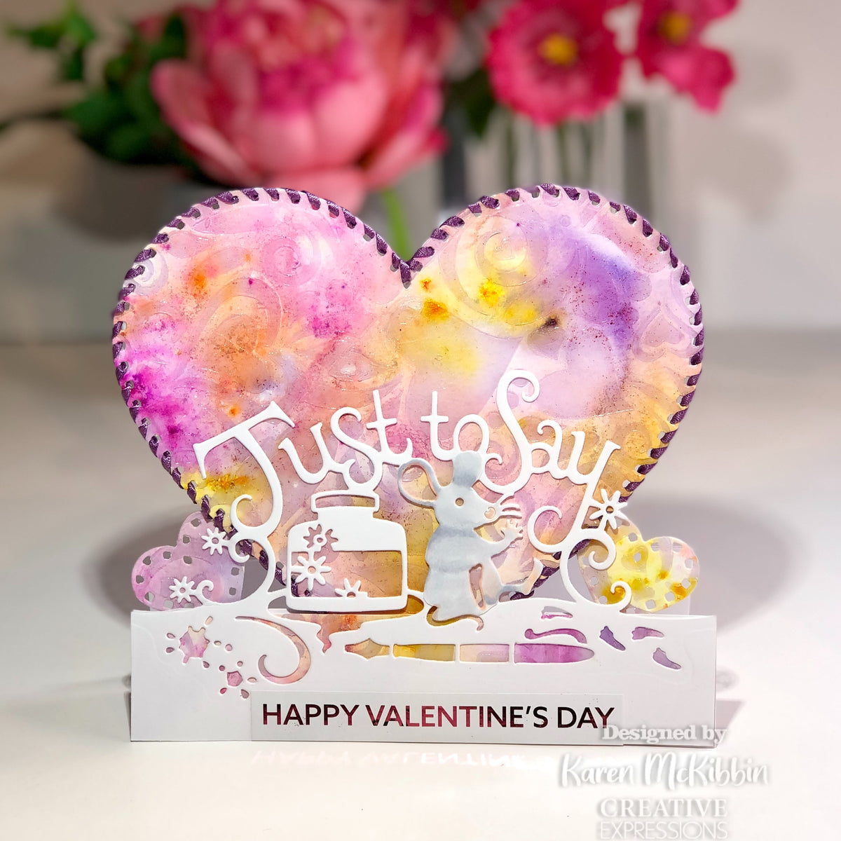 Creative Expressions Paper Cuts Just To Say Edger Craft Die-3