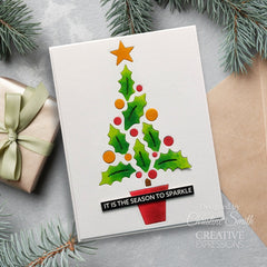 Creative Expressions Paper Cuts Cut & Lift Collection Yuletide Spruce Craft Die-2