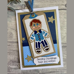 Matrice de découpe Creative Expressions Paper Cuts - Bonhomme en pain d'épices festif-5
