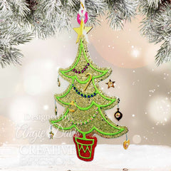 Creative Expressions Paper Cuts Festive Christmas Tree Craft Die-7