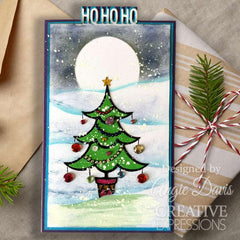 Creative Expressions Paper Cuts Festive Christmas Tree Craft Die-9