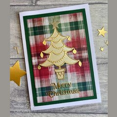 Creative Expressions Paper Cuts Festive Christmas Tree Craft Die-10