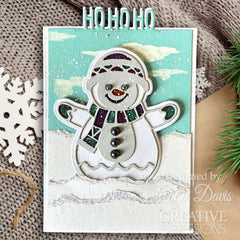 Creative Expressions Paper Cuts Festive Snowman Craft Die-6