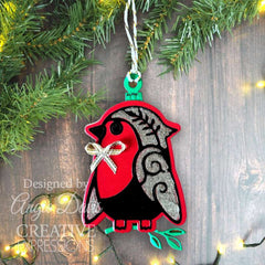 Creative Expressions Paper Cuts Festive Robin Craft Die-6