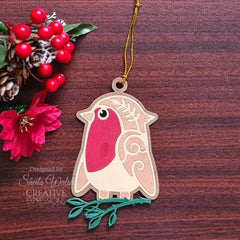 Creative Expressions Paper Cuts Festive Robin Craft Die-4