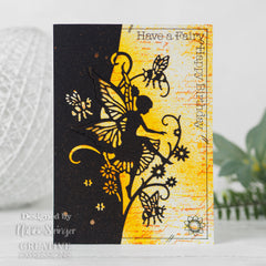 Creative Expressions Fairy Sentiments A5 Clear Stamp Set-6