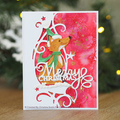 Creative Expressions Paper Cuts Edger Winter Fox Craft Die-3