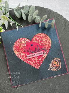 Creative Expressions Paper Panda Roses In Bloom Craft Die-2