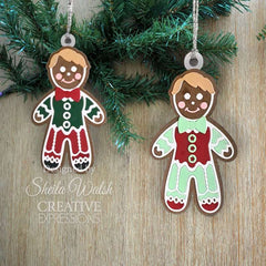 Matrice de découpe Creative Expressions Paper Cuts - Bonhomme en pain d'épices festif-3