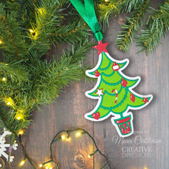 Creative Expressions Paper Cuts Festive Christmas Tree Craft Die-2