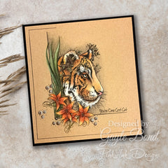 Pink Ink Designs Sher Khan 6 in x 8 in Clear Stamp Set-2