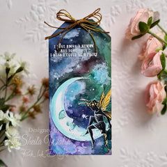 Pink Ink Designs Moon Fairy Lot de tampons transparents 15,2 cm x 20,3 cm-3