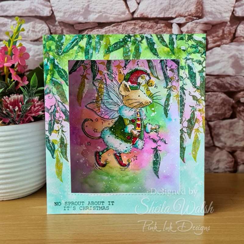 Pink Ink Designs Twist & Sprout 6 in x 8 in Clear Stamp Set-2
