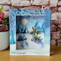 Pink Ink Designs O Howly Night 6 in x 8 in Clear Stamp Set-3