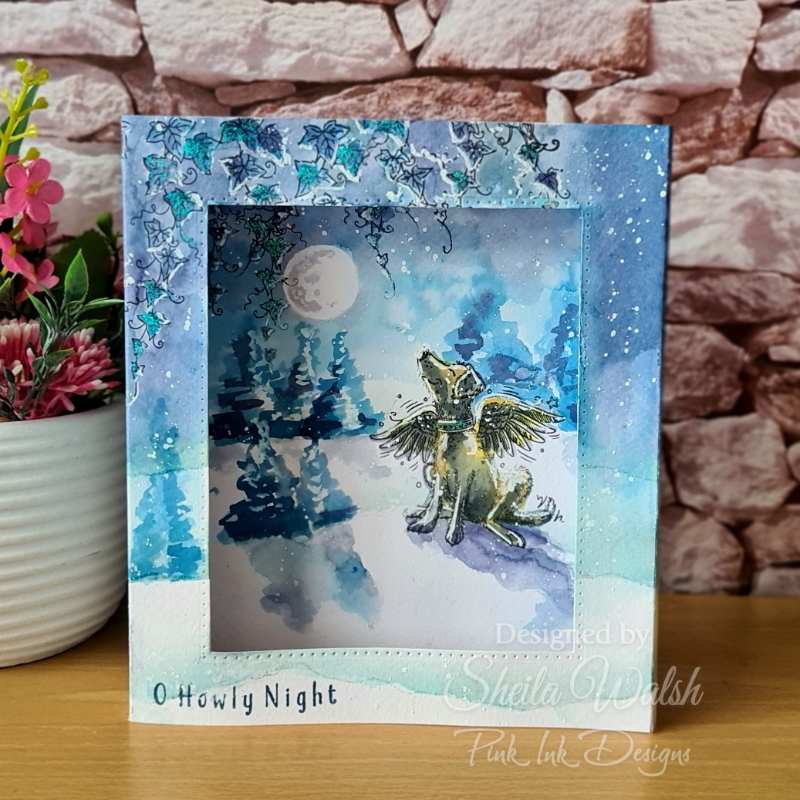 Pink Ink Designs O Howly Night 6 in x 8 in Clear Stamp Set-3