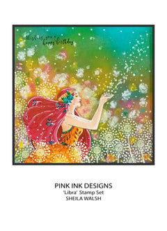 Pink Ink Designs Libra, lot de tampons transparents, 15,24 cm x 20,32 cm-6