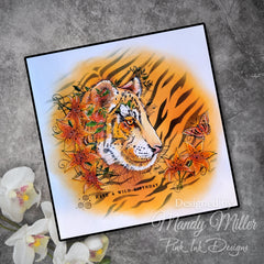 Pink Ink Designs Sher Khan 6 in x 8 in Clear Stamp Set-11