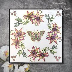 Pink Ink Designs Sher Khan 6 in x 8 in Clear Stamp Set-14