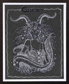 Pink Ink Designs Capricorn 15,2 x 20,3 cm Lot de Tampons Transparents-8