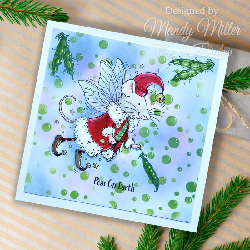 Pink Ink Designs Twist & Sprout 6 in x 8 in Clear Stamp Set-8