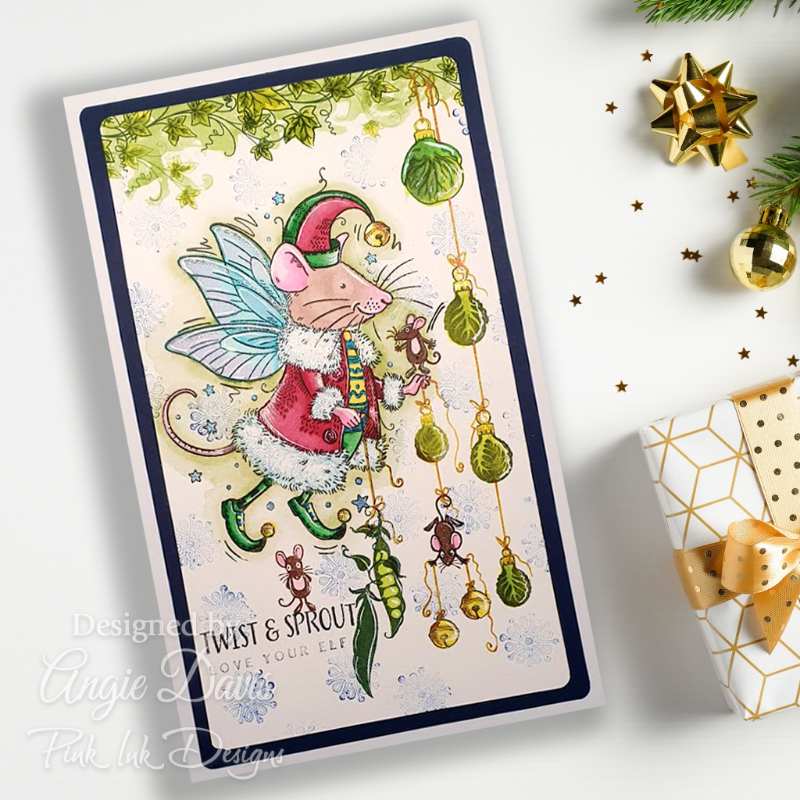 Pink Ink Designs Twist & Sprout 6 in x 8 in Clear Stamp Set-9