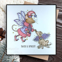 Pink Ink Designs Twist & Sprout 6 in x 8 in Clear Stamp Set-10