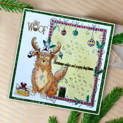 Pink Ink Designs I Identify As Reindeer 6 in x 8 in Clear Stamp Set-5