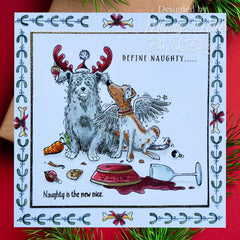 Pink Ink Designs I Identify As Reindeer 6 in x 8 in Clear Stamp Set-4