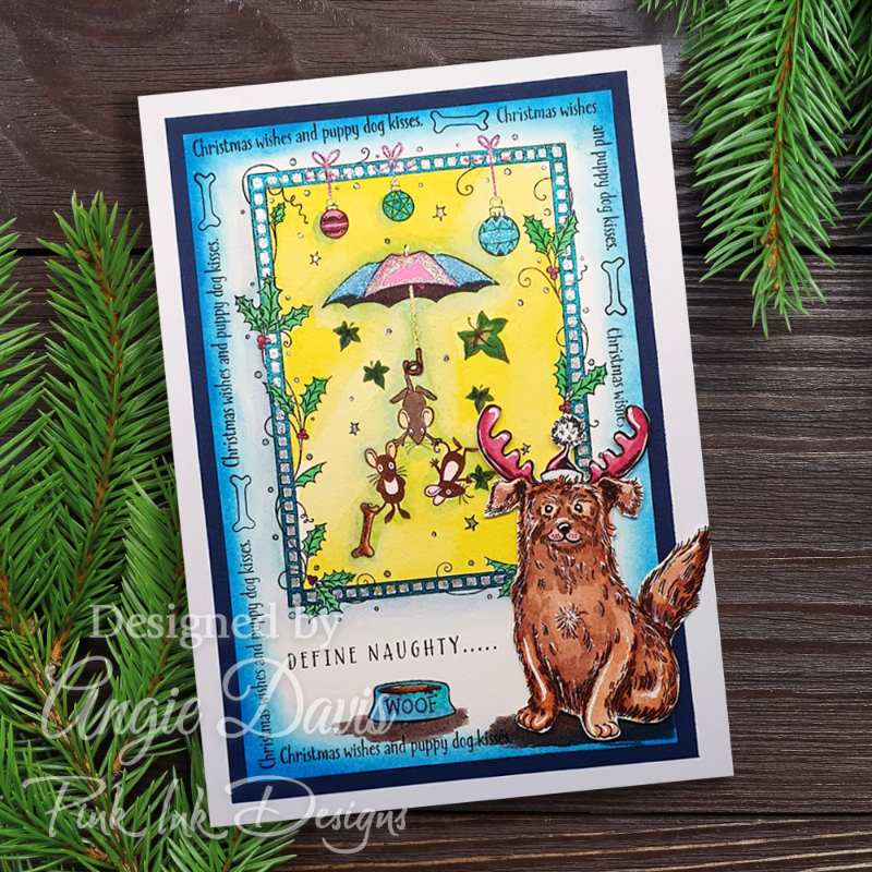 Pink Ink Designs I Identify As Reindeer 6 in x 8 in Clear Stamp Set-6