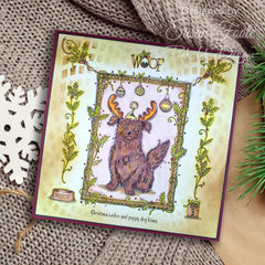 Pink Ink Designs I Identify As Reindeer 6 in x 8 in Clear Stamp Set-7
