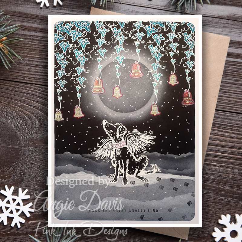 Pink Ink Designs O Howly Night 6 in x 8 in Clear Stamp Set-4