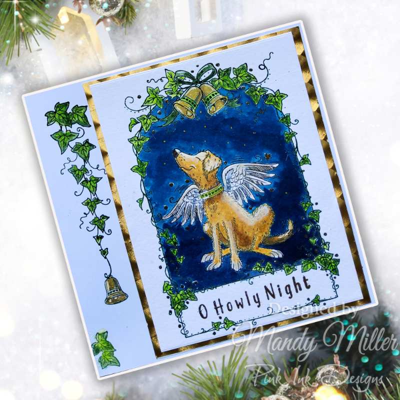 Pink Ink Designs O Howly Night 6 in x 8 in Clear Stamp Set-5
