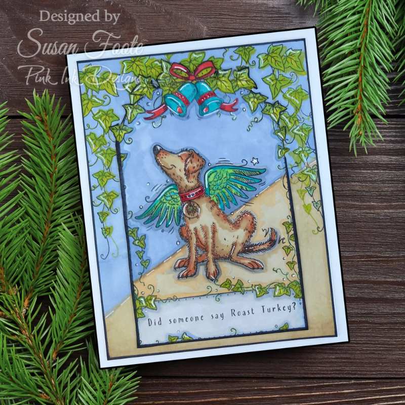 Pink Ink Designs O Howly Night 6 in x 8 in Clear Stamp Set-10