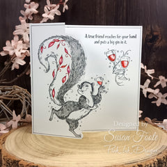 Set de sellos transparentes Stinkin' Cute de Pink Ink Designs, 6 x 8 pulgadas-11