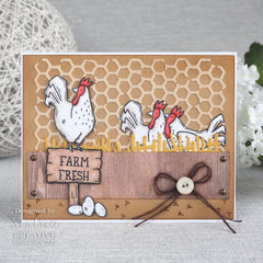 Creative Expressions Sam Poole Daisy Bloom 6 in x 4 in Clear Stamp Set-5
