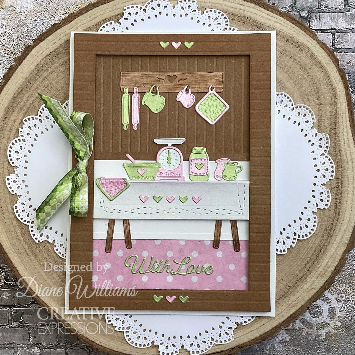 Creative Expressions Sam Poole Rustic Homestead Matrice de découpe « Stitched Doll »-8