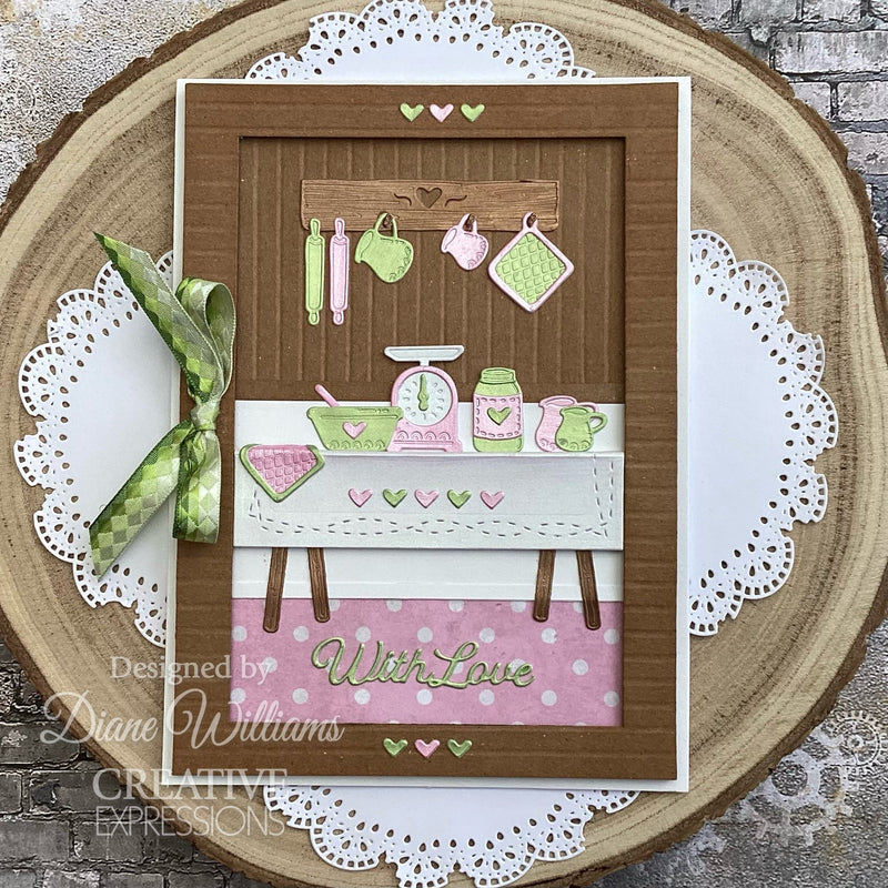 Creative Expressions Sam Poole Rustic Homestead Matrice de découpe « Stitched Doll »-8
