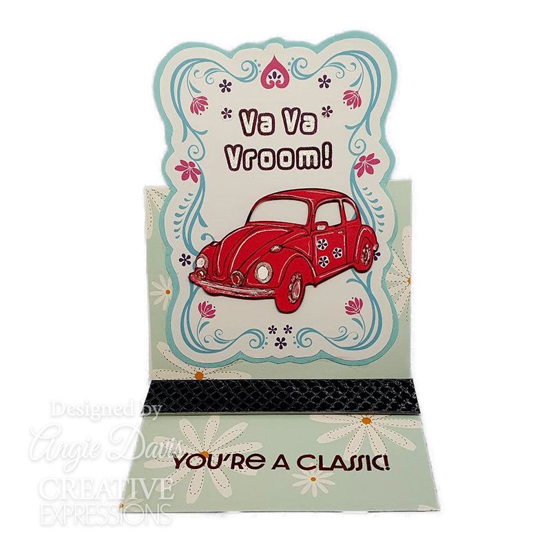 Troqueles de manualidades Tyre Tracks de la colección Dream Car de Creative Expressions Sue Wilson-14