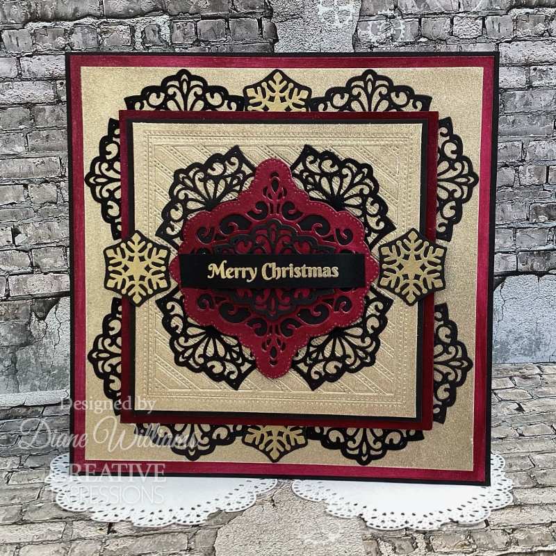 Creative Expressions Santa 6 in x 8 in Clear Stamp Set-3