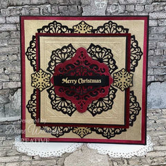 Creative Expressions Santa 6 in x 8 in Clear Stamp Set-3