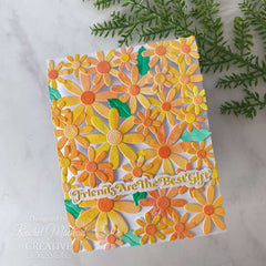 Troquel para manualidades Dynamic Daisies de la colección Finishing Touches de Creative Expressions Sue Wilson-2