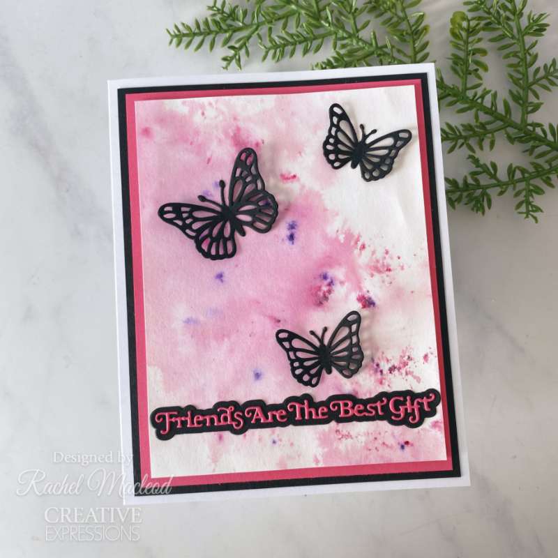 Creative Expressions Sue Wilson Finishing Touches Bountiful Butterflies Craft Die-4