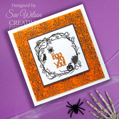 Creative Expressions Sue Wilson Halloween Boo To You Frame Craft Die-4
