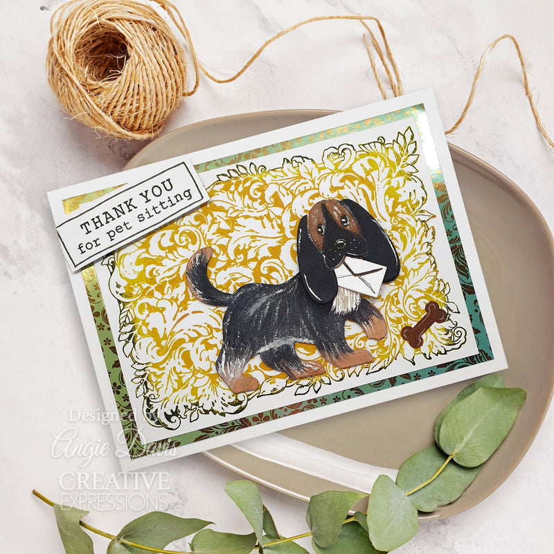 Creative Expressions Sue Wilson Pet Pals Rufus Craft Die-2