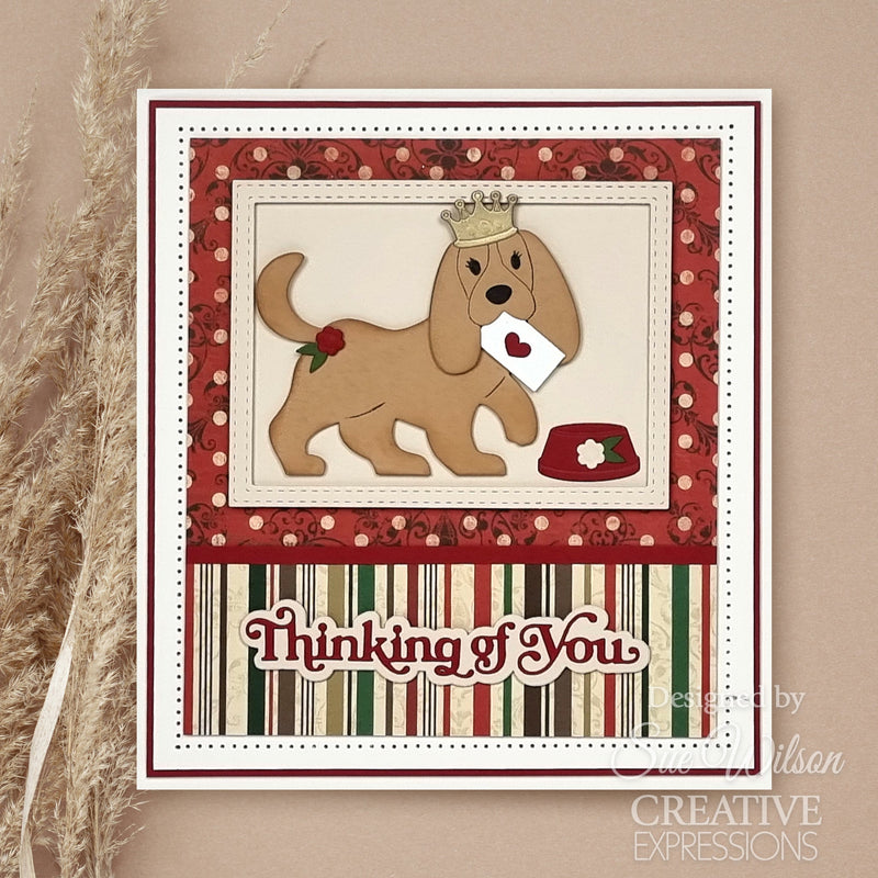 Creative Expressions Sue Wilson Pet Pals Rufus Craft Die-4