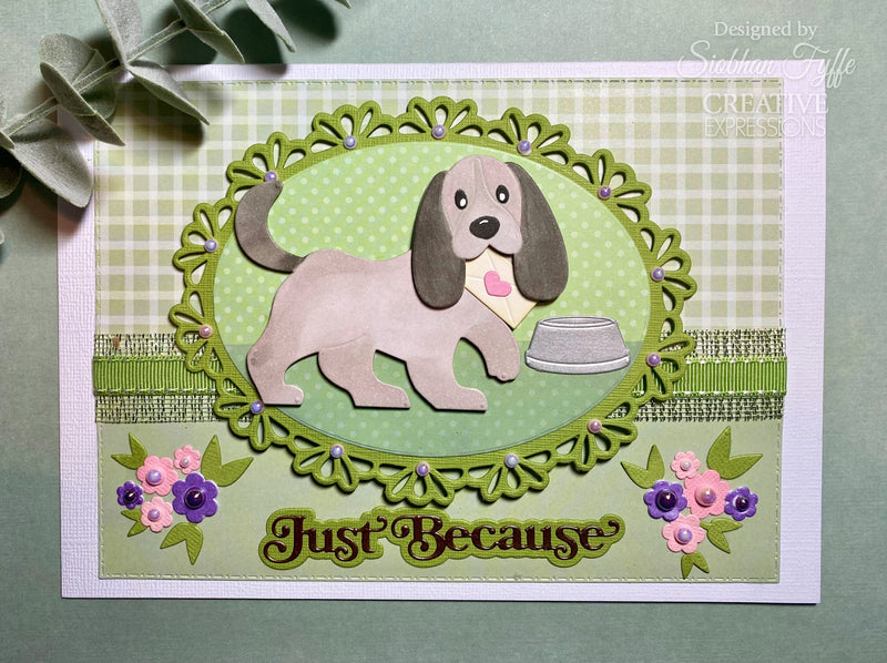Creative Expressions Sue Wilson Pet Pals Rufus Craft Die-10