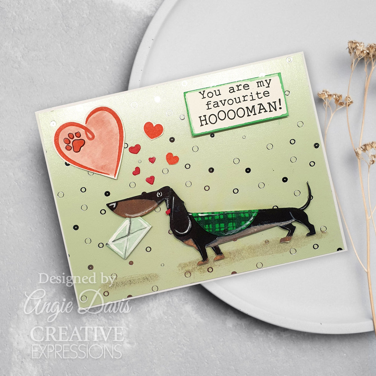 Creative Expressions Sue Wilson Pet Pals Milo Craft Die-4