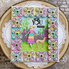 Creative Expressions Sue Wilson Art Deco Elegant Stroll Craft Die-6